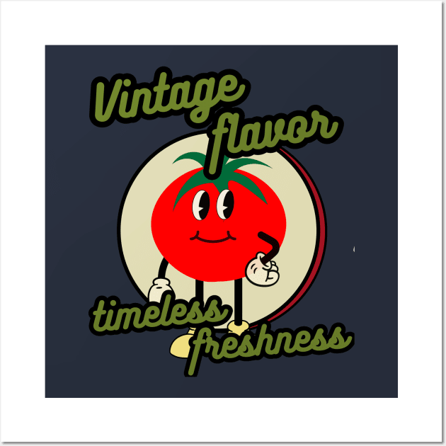 Vintage Flavor Timeless Freshness Wall Art by PoiesisCB